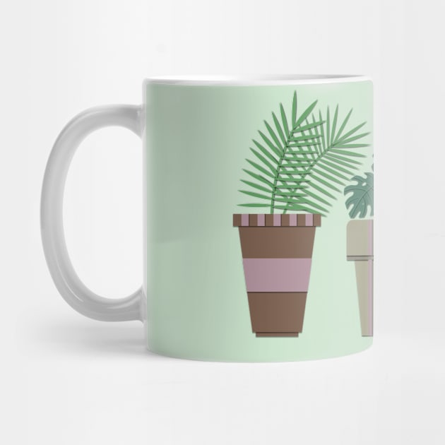 Plants in pot by AndrianaSea